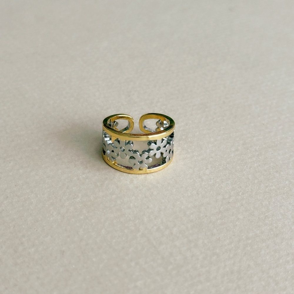 Boho flower Ring #2357 - Picture 4 of 6